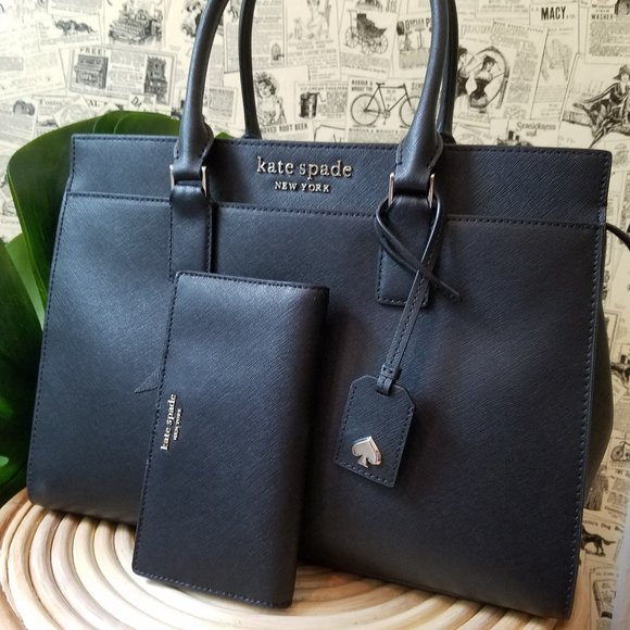 Kate Spade Authentic Christmas Gift Set Purse New - Picture 7 of 14